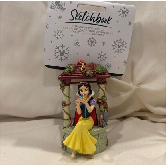 Disney Store Artist Sketchbook Princess Snow White Figurine Ornament NWT - Picture 2 of 6